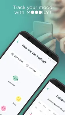 Moodily - Mood Tracker, Depression Support android App screenshot 5